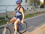Biking, June 2004